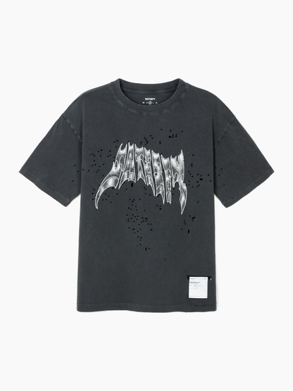 Mothtech T-shirt AGEDBLACKA