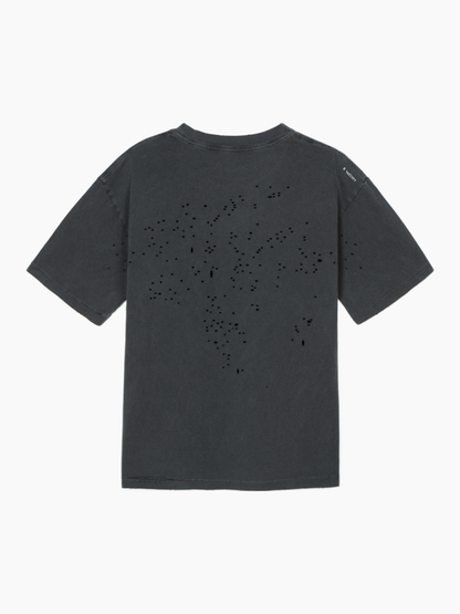 Mothtech T-shirt AGEDBLACKA