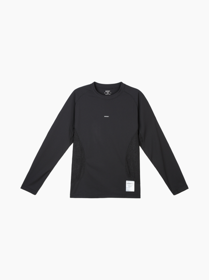 FuzzFleece Octa Long Tee BLACKSA