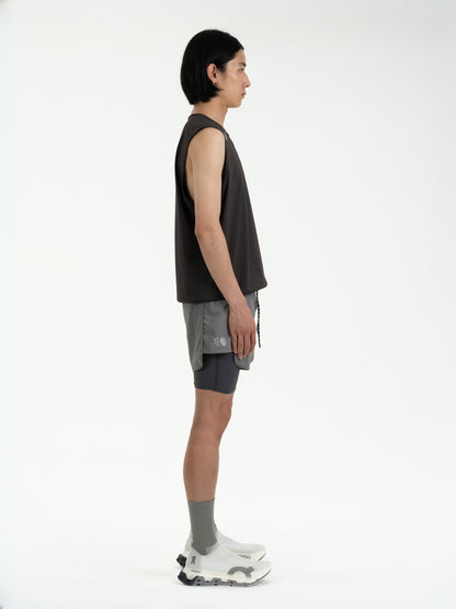Motion 2in1 Shorts CEMENT