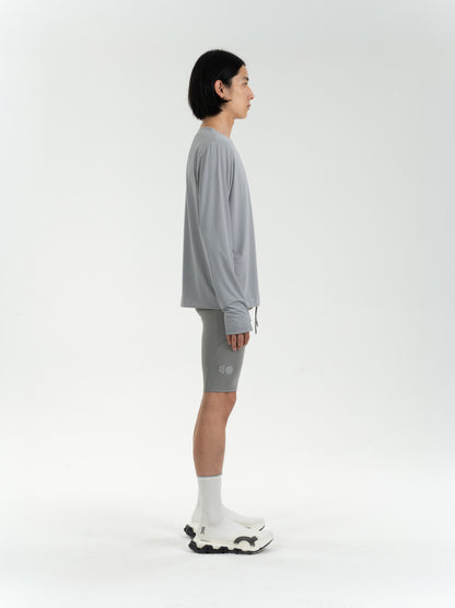 Motion L/S Tee CEMENT