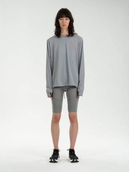 Motion L/S Tee CEMENT