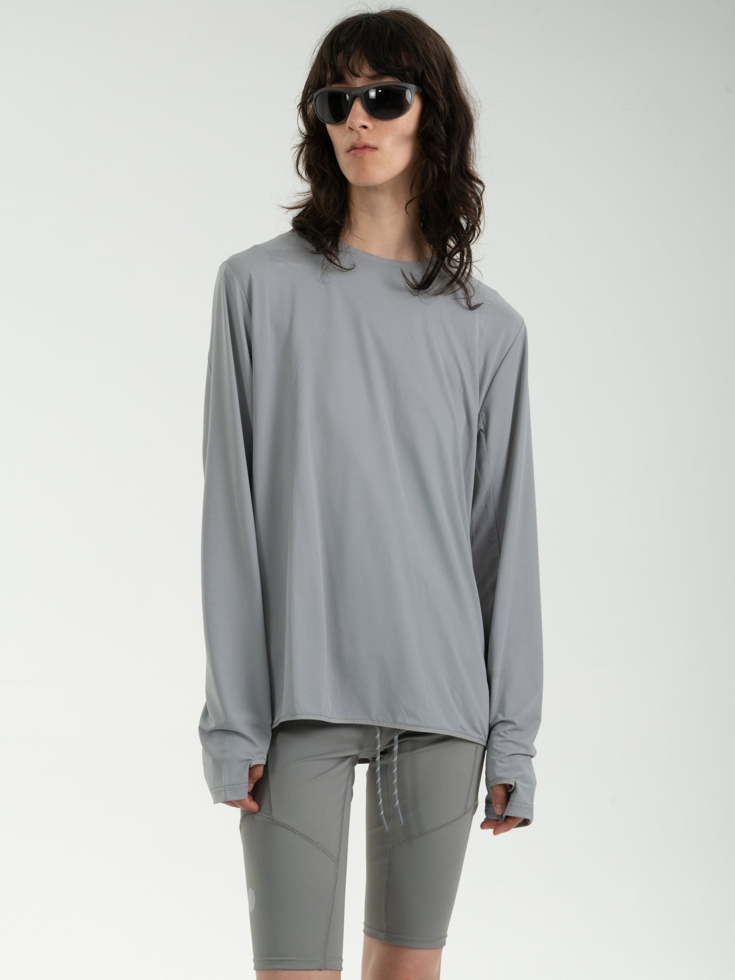 Motion L/S Tee CEMENT
