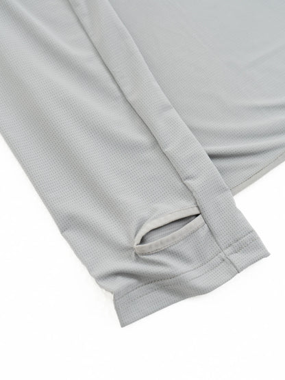 Motion L/S Tee CEMENT
