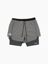 Motion 2in1 Shorts CEMENT