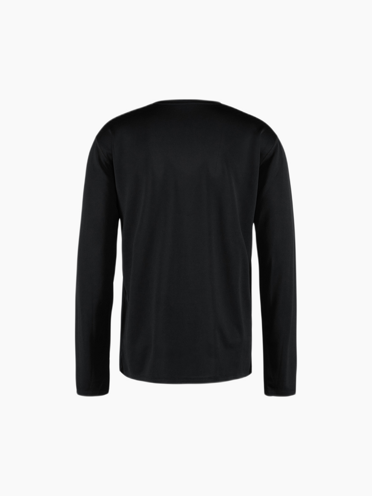 Long Sleeve Boxy Training Tee Black