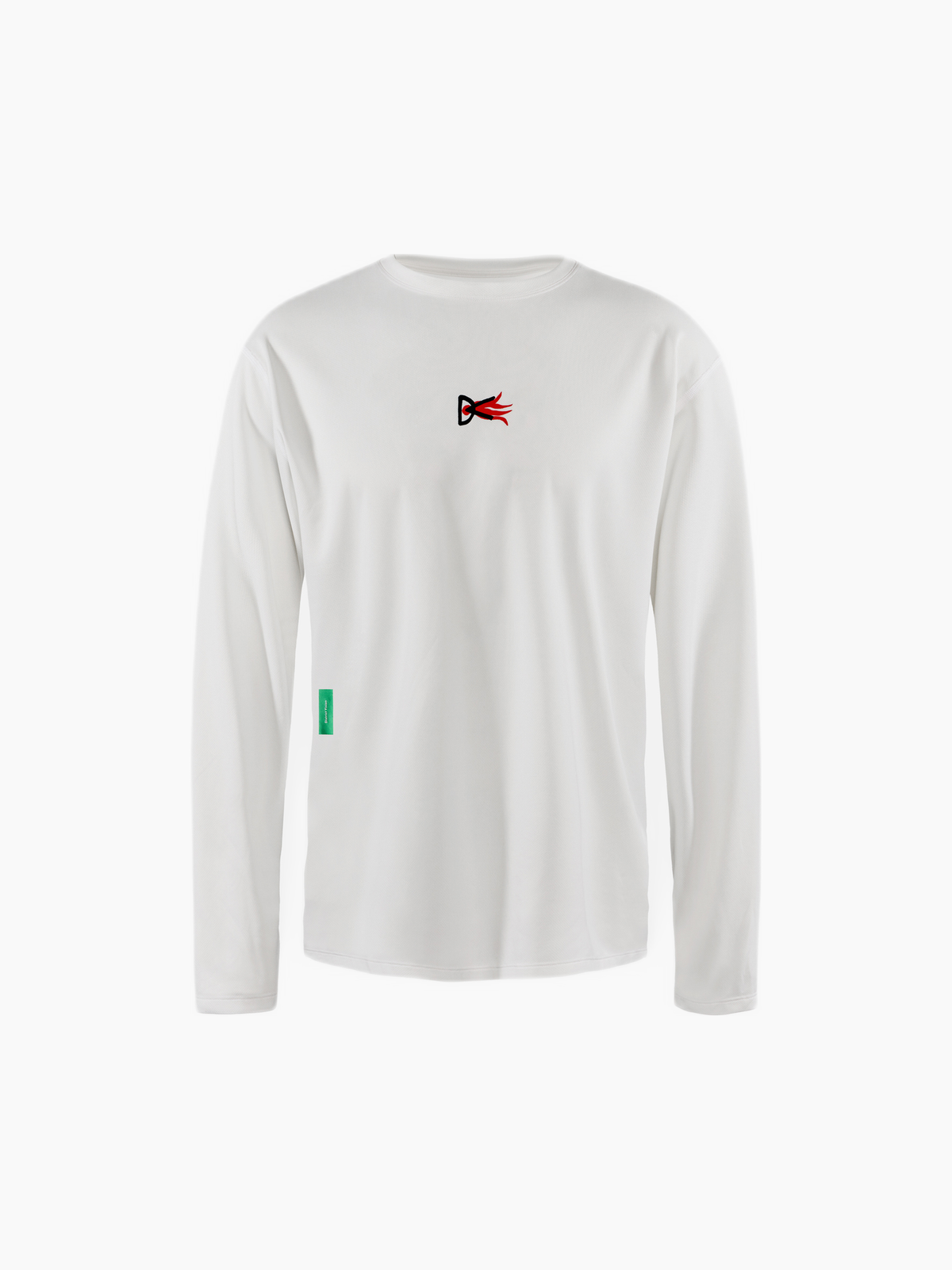Long Sleeve Boxy Training Tee Lunar White