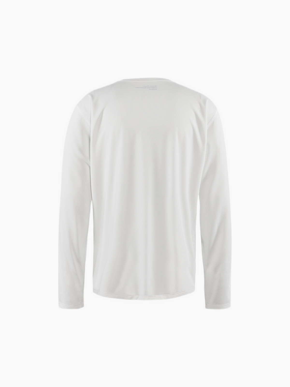 Long Sleeve Boxy Training Tee Lunar White