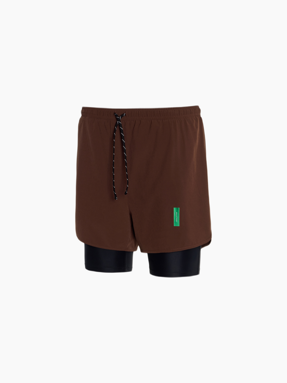 Layered Training Shorts Espresso/Black