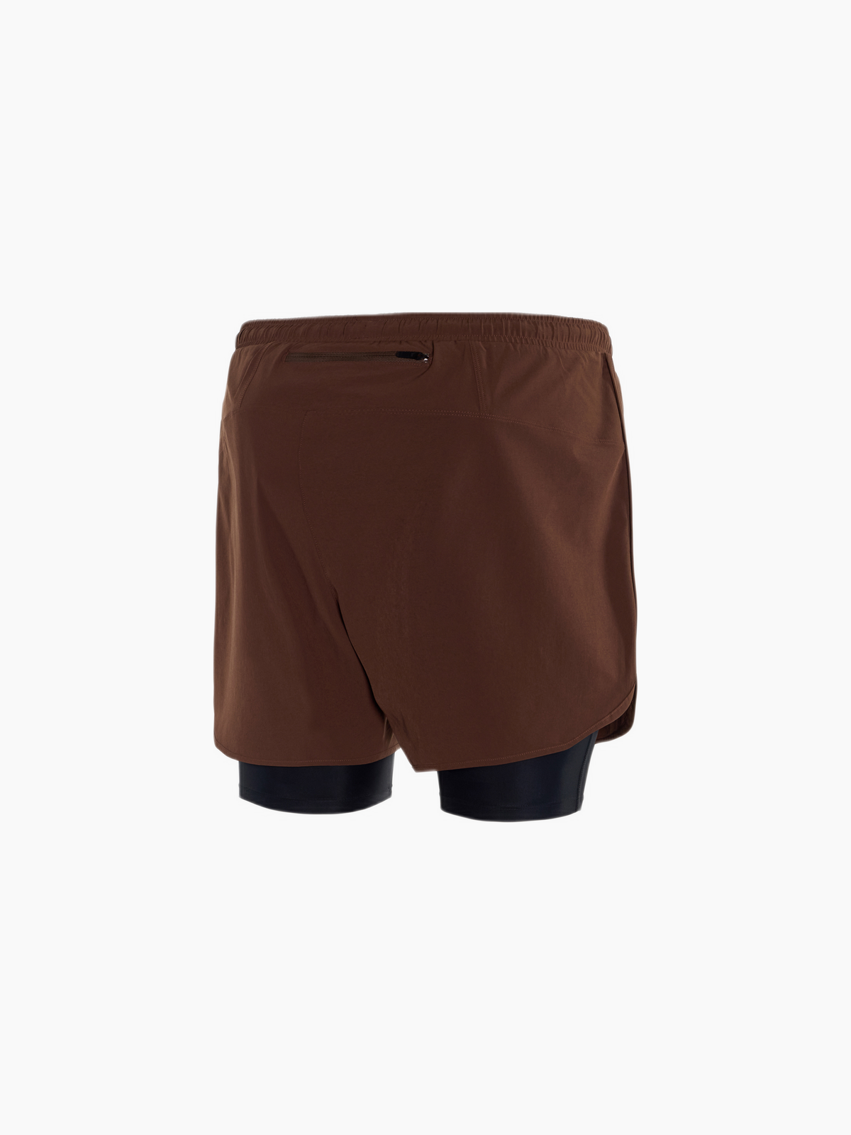 Layered Training Shorts Espresso/Black