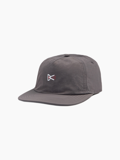 Paneled Nylon Hat Carbon