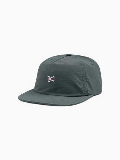 Paneled Nylon Hat Cool Sage