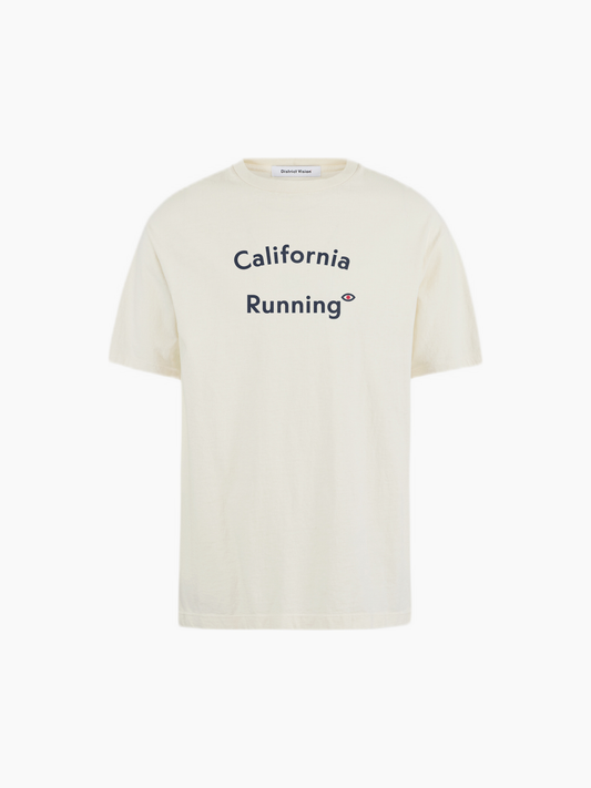 California Cotton Tee Staff Tee Vintage White