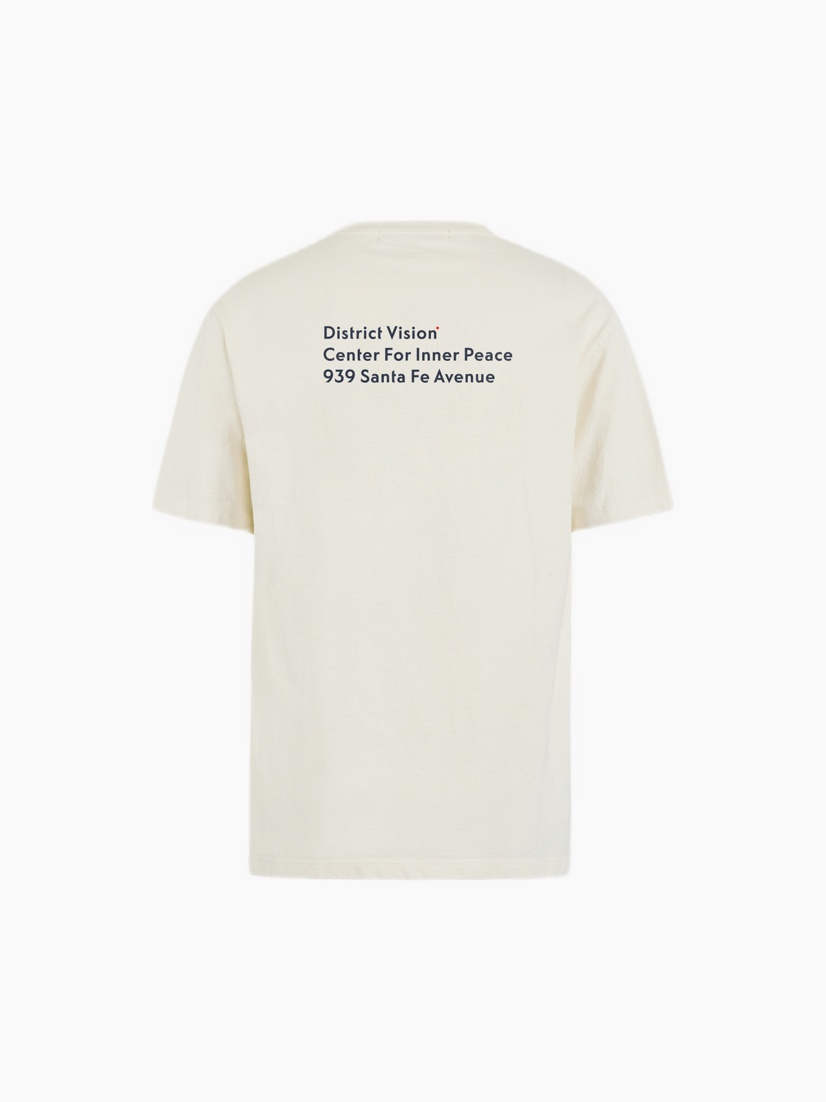 California Cotton Tee Staff Tee Vintage White