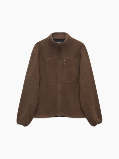 Loam Fleece Jacket Slate Black