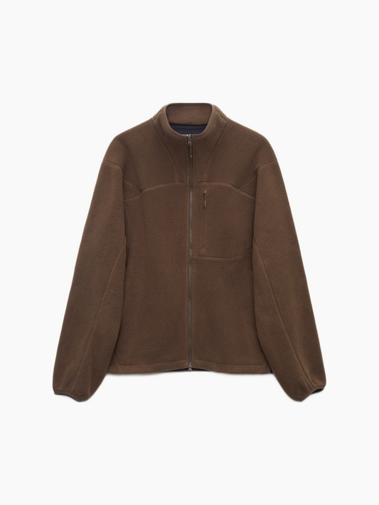Loam Fleece Jacket Slate Black