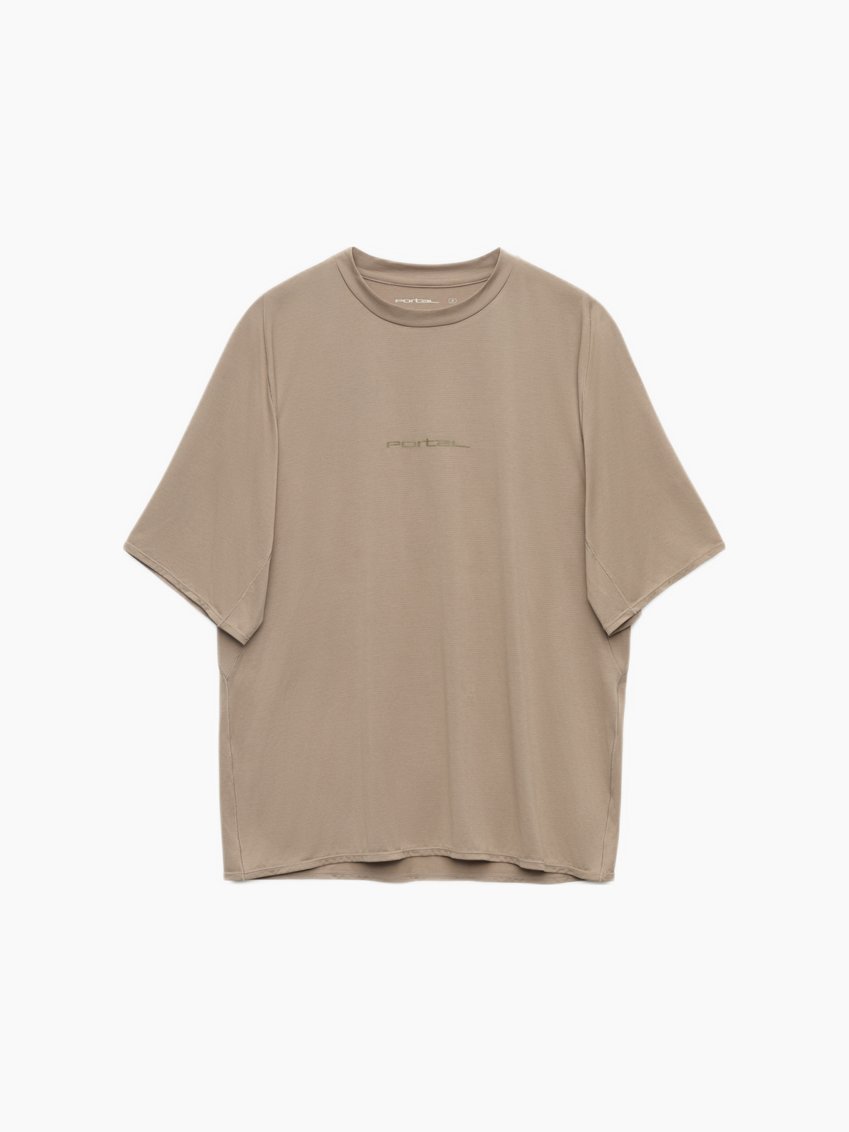 Lateral Peak SS T Greige (wordmark)