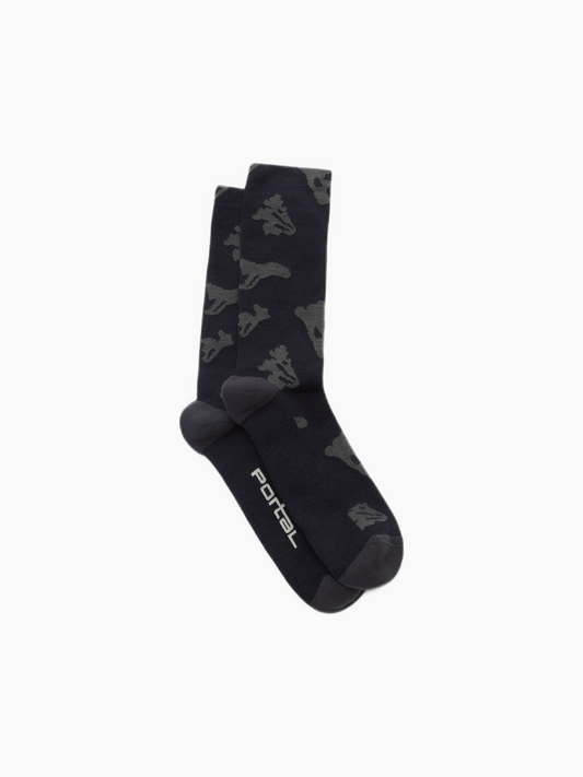 Ritual Merino Sock Blue Graphite