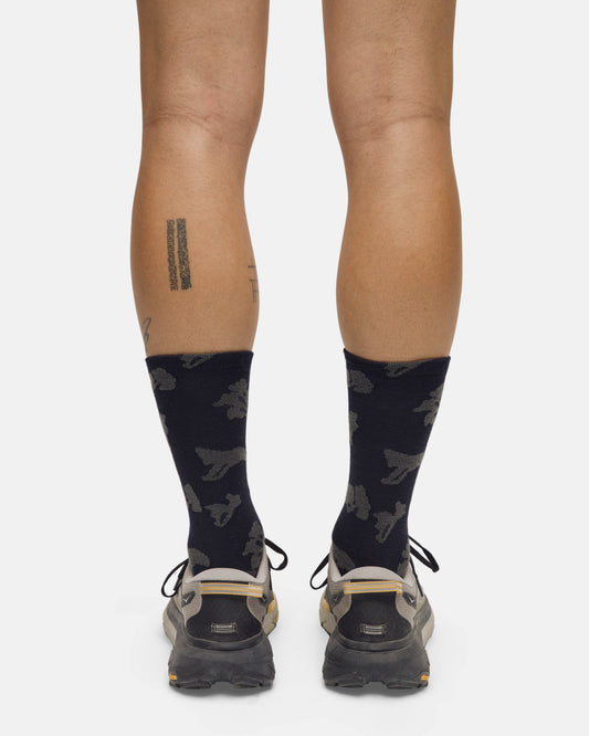 Ritual Merino Sock Blue Graphite