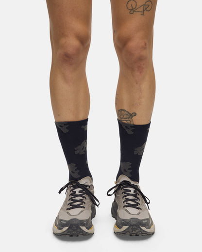 Ritual Merino Sock Blue Graphite