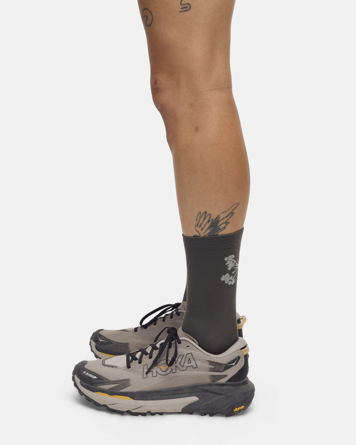 Pattern Active Sock Beluga