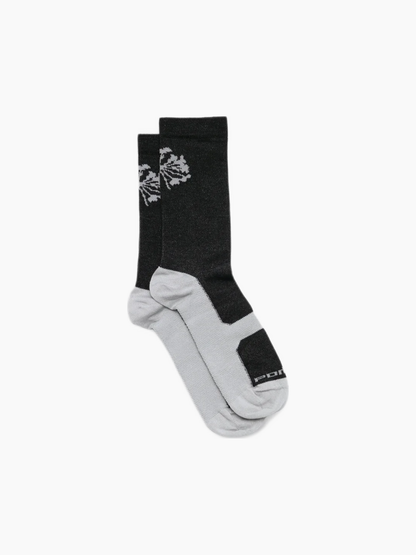 Pattern Active Sock Black Beauty / Reflective