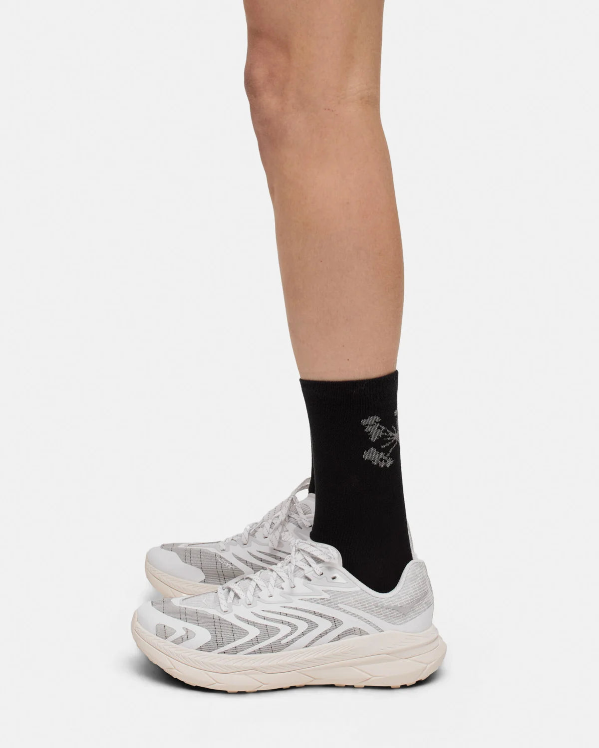 Pattern Active Sock Black Beauty / Reflective