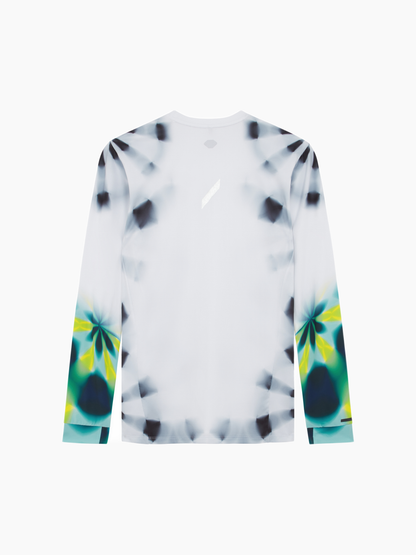 LS Printed Tech T White/Green Kaleidoscope