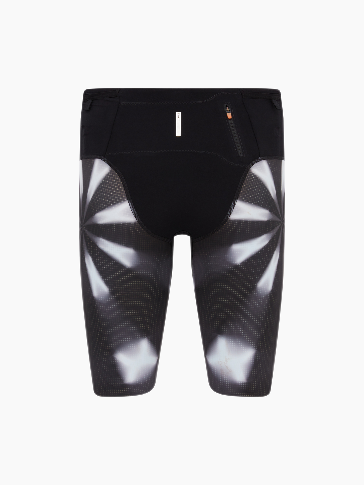 Marathon Speed Shorts Black/White Kaleidoscope