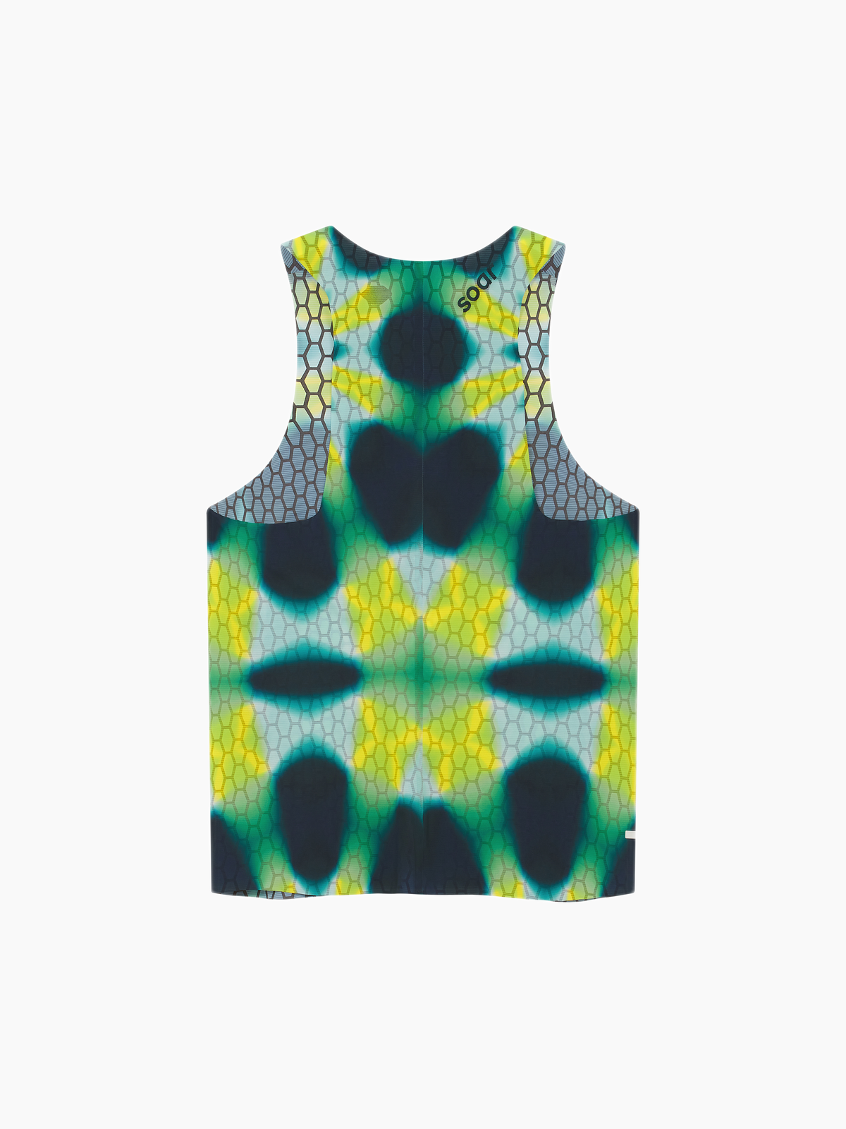 Graphene Vest Green Kaleidoscope